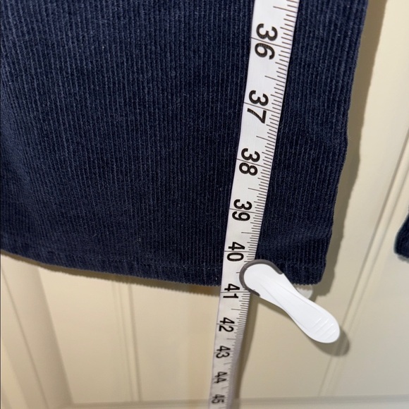 Reitmans Cords Blue Corduroy Flare preferred Fit Pants Stretch Women’s Size 7 - Picture 9 of 14